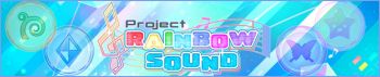 Project Rainbow Sound banner