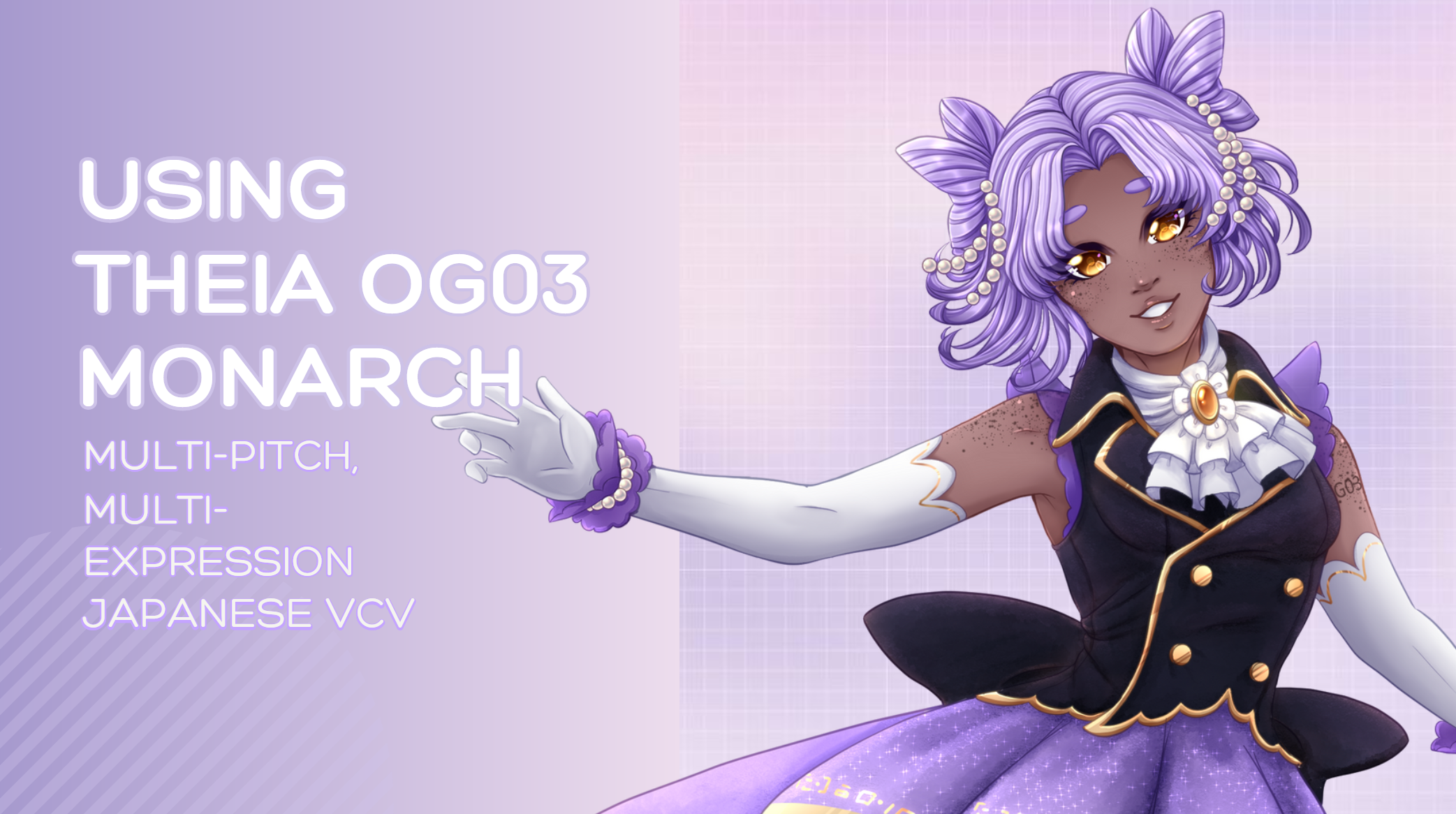 Using theia og03 monarch: multi-pitch, multi-expression japanese vcv